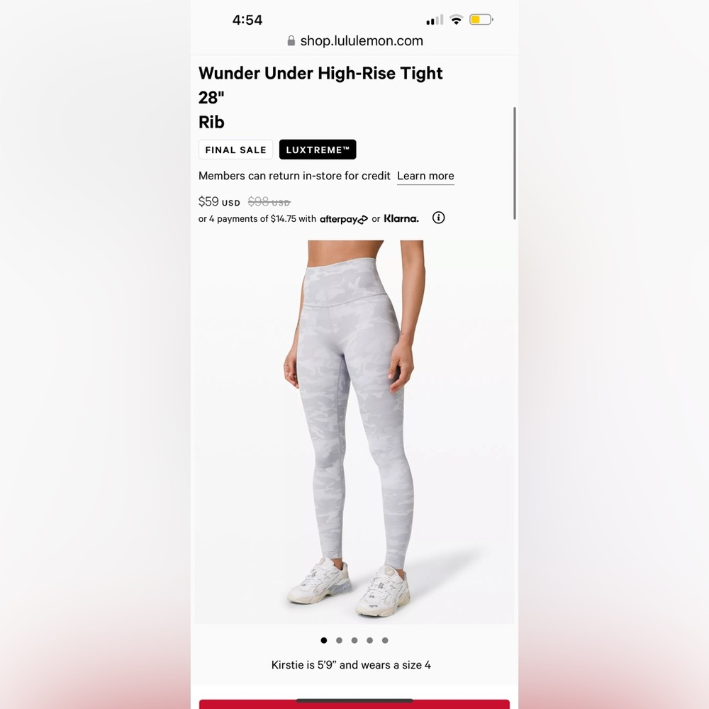 Lululemon leggings